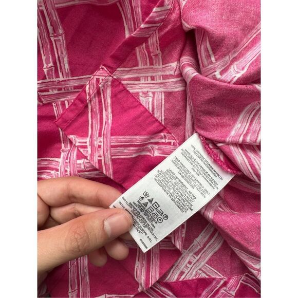 346 Brooks Brothers beaded embroidered tunic 3/4 sleeve women’s pink top S boho - Picture 7 of 7